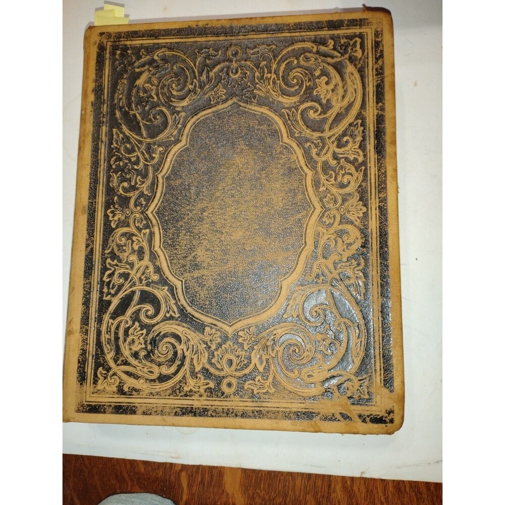 1872 Antique Bible McCurdy& Co. New Old Testament Apocrypha Rancks Family Great